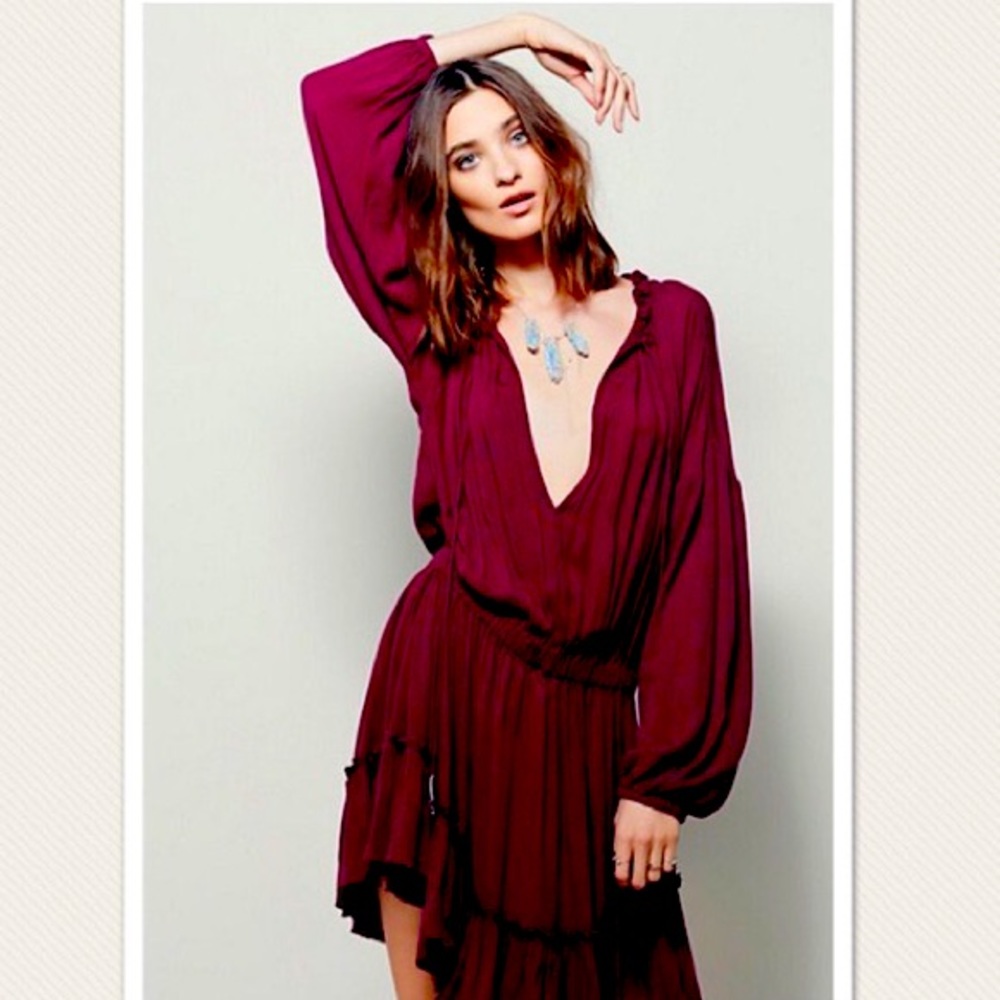 Free People XS Love Me Like What - Gauze Dress - Endless Summer